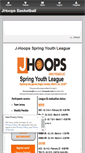 Mobile Screenshot of j-hoops.com